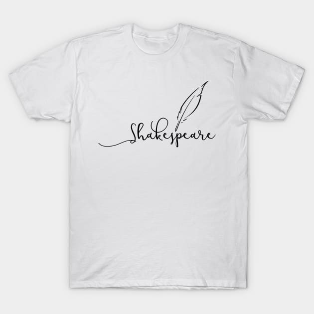 Shakespeare T-Shirt by mariansar